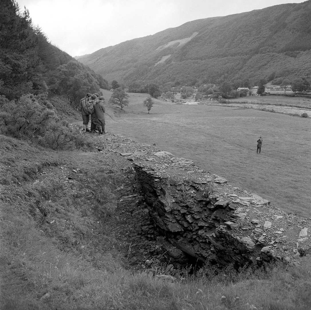 Rheidol United ore bins 1985